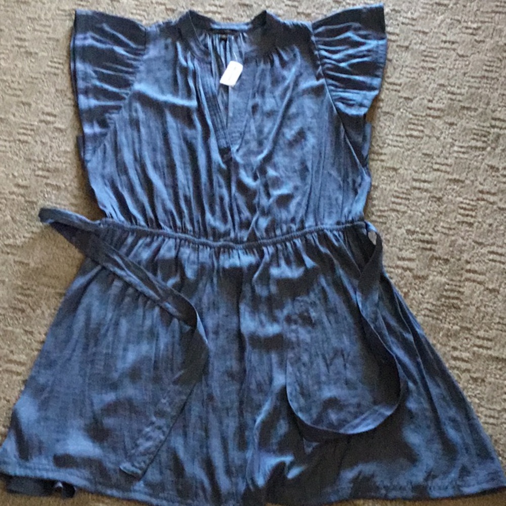 Banana Republic Dress top Steal Blue Size XL